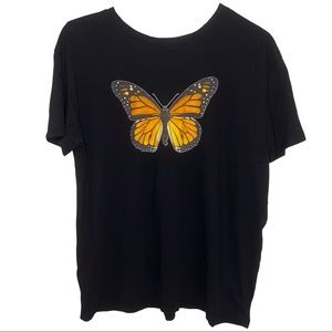 Fifth Sun Butterfly Shirt Size Large